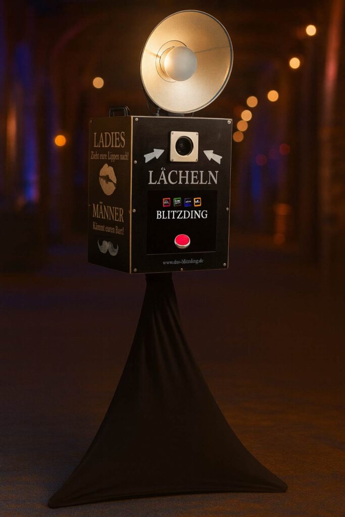 Partystimmung in Karlsruhe mit Fotobox Das Blitzding – Konfetti und Feier-Atmosphäre